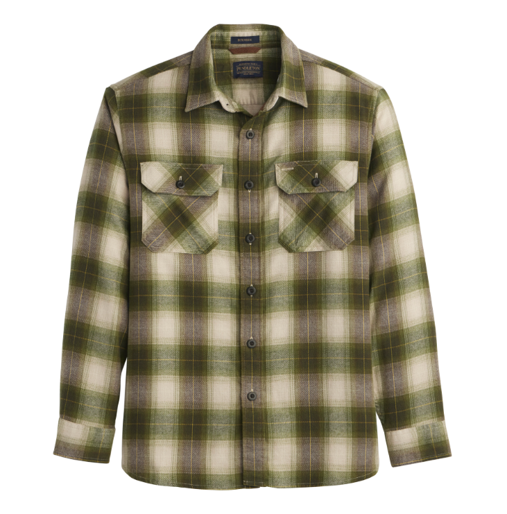 Pendleton Pattern Burnside Flannel Shirt