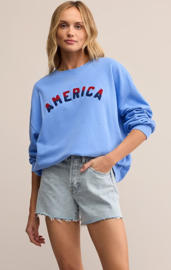 Z Supply America Sunday Sweatshirt