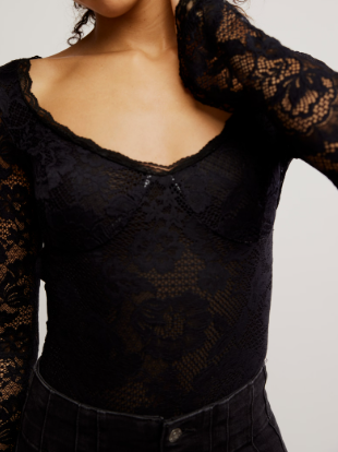 Free People Perfectly Fine Bodysuit