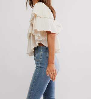 Free People Rose Party Tee