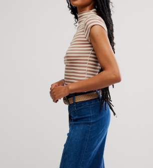 Free People Lola Stripe Tee