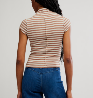 Free People Lola Stripe Tee