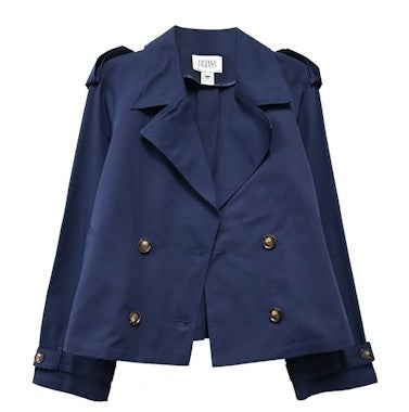 Fifteen Twenty Chelsea Cropped Trench Jacket