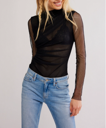 Free People On My Way Bodysuit