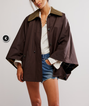 Free People Bailey Cape