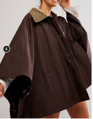 Free People Bailey Cape