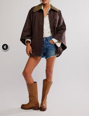 Free People Bailey Cape