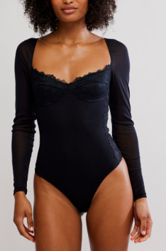 Free People Suddenly Fine Bodysuit