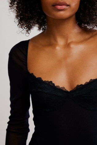 Free People Suddenly Fine Bodysuit