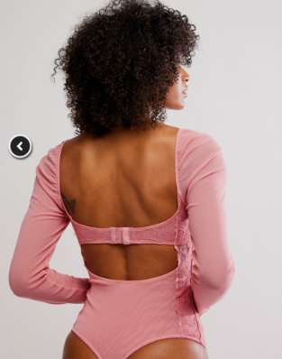 Free People Suddenly Fine Bodysuit