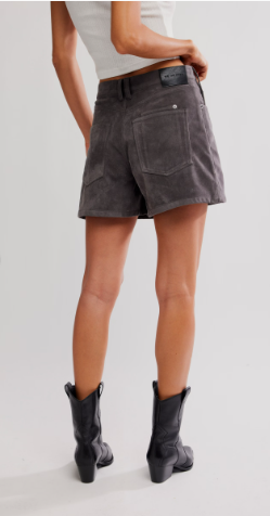 Free People Tippi Vegan Suede Short