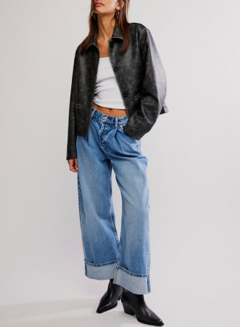Free People Alia Wide Leg Jean