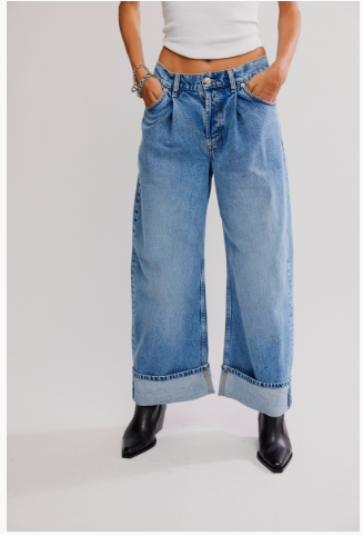 Free People Alia Wide Leg Jean