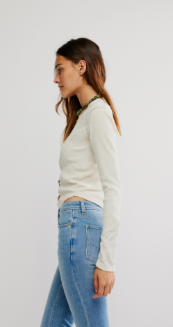 Free People Butterfly Cuff Long Sleeve
