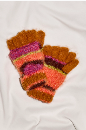 Free People Super Stripe Gloves