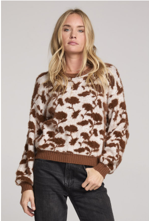 Saltwater Luxe Patterned Mimi Sweater
