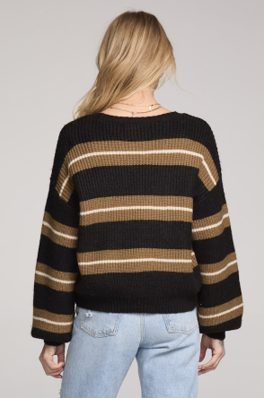 Saltwater Luxe Stripped Mimi Sweater