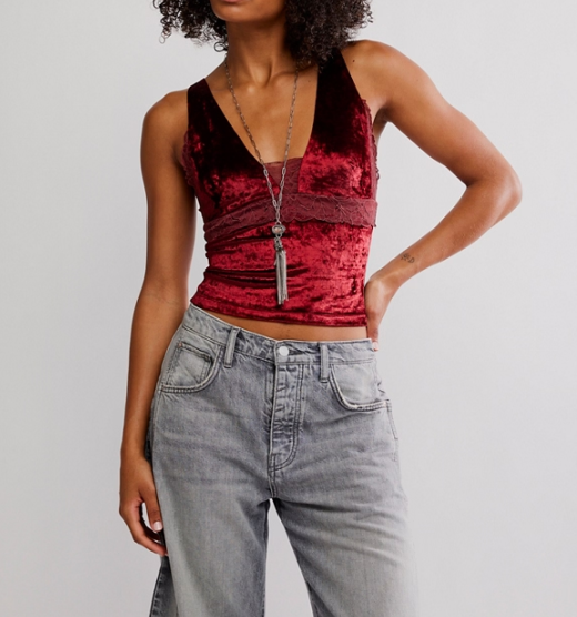 Free People Bed Of Roses Cami