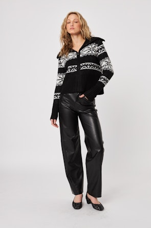 John & Jenn Maxim Zip Up Sweater
