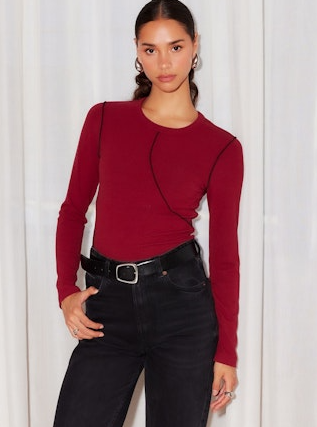 Fifteen Twenty Elissa Long Sleeve Tee