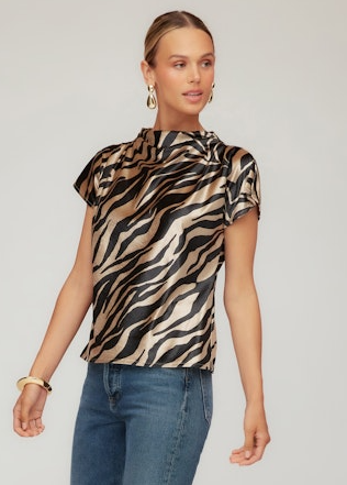 Fifteen Twenty Emmeline Velvet Top