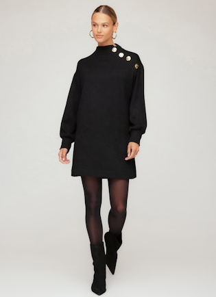 Fifteen Twenty Brenna Mock Neck Dress