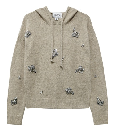 Fifteen Twenty Krystal Embellished Hoodie