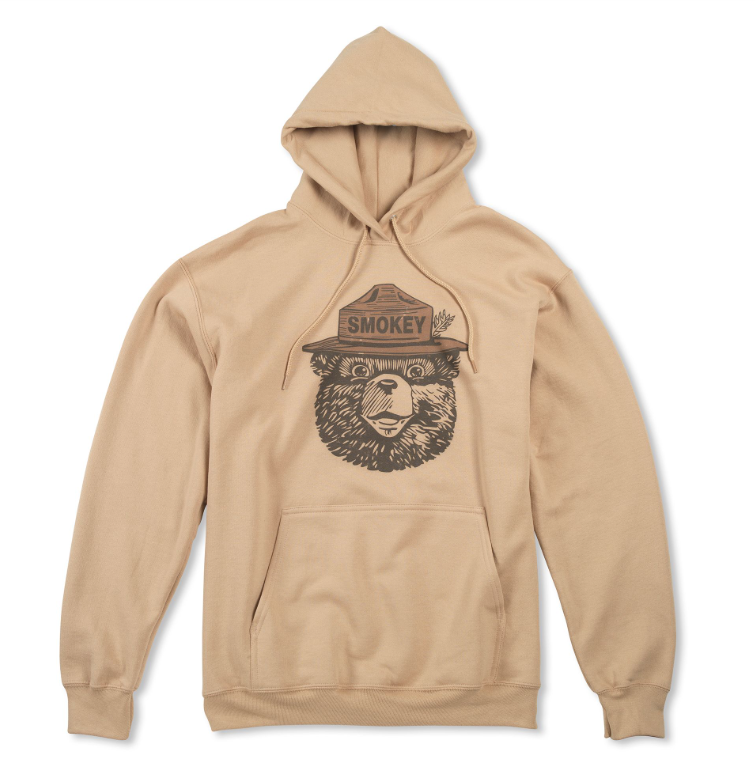 American Needle Friday Fleece Smokey Bear Hoodie