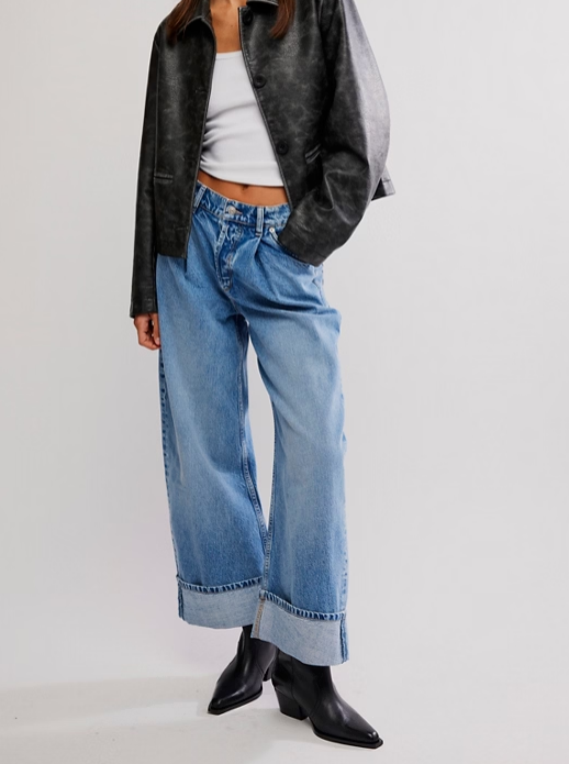Free People Alia Wide Leg Jean