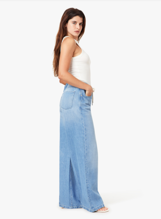 Habitual Lia Drawstring Wide Leg Jean