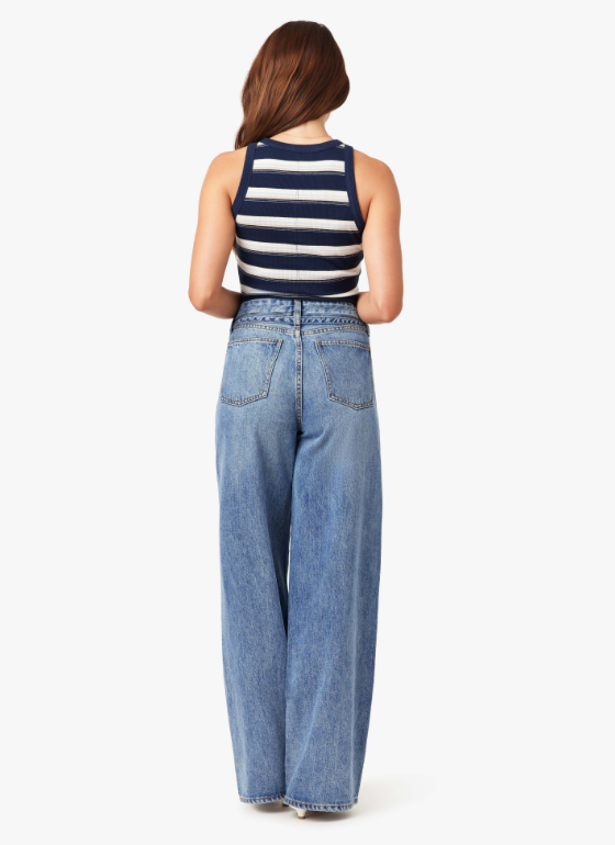 Habitual Brynn Belted Wide Leg Jean