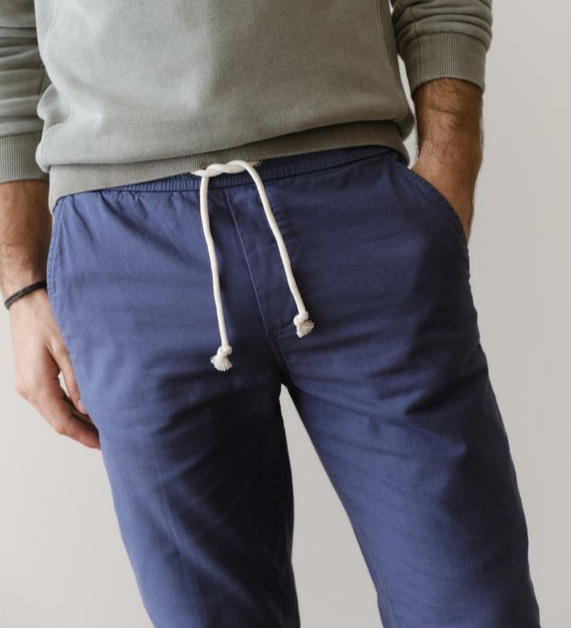 Marine Layer Saturday Stretch Beach Slim Straight Pant