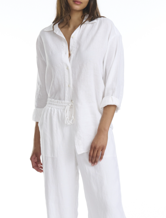 Splendid Stella Linen Button Down