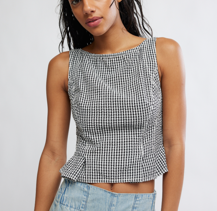 Free People Sunfaded Top