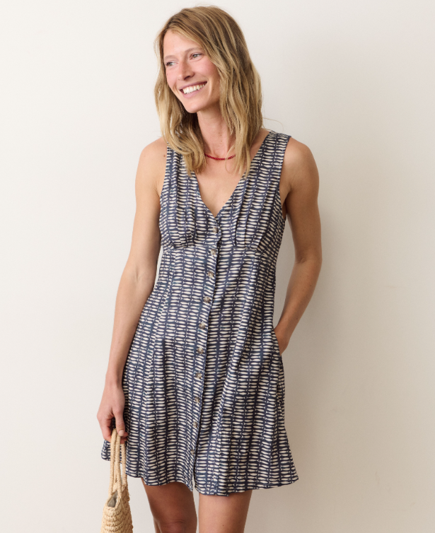 Marine Layer Camila Sleeveless Mini Dress