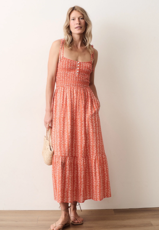 Marine Layer Carmen Smocked Dress