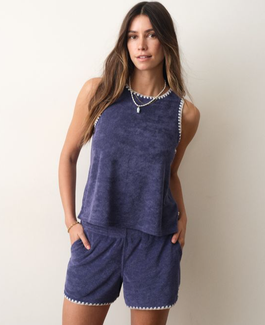 Marine Layer Flip Terry Shell Tank