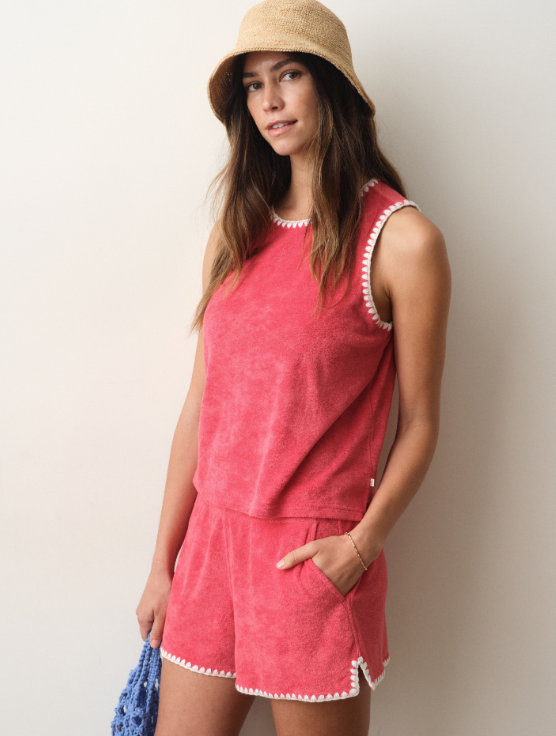 Marine Layer Flip Terry Shell Tank