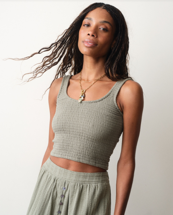 Marine Layer Coralina Scoop Tank