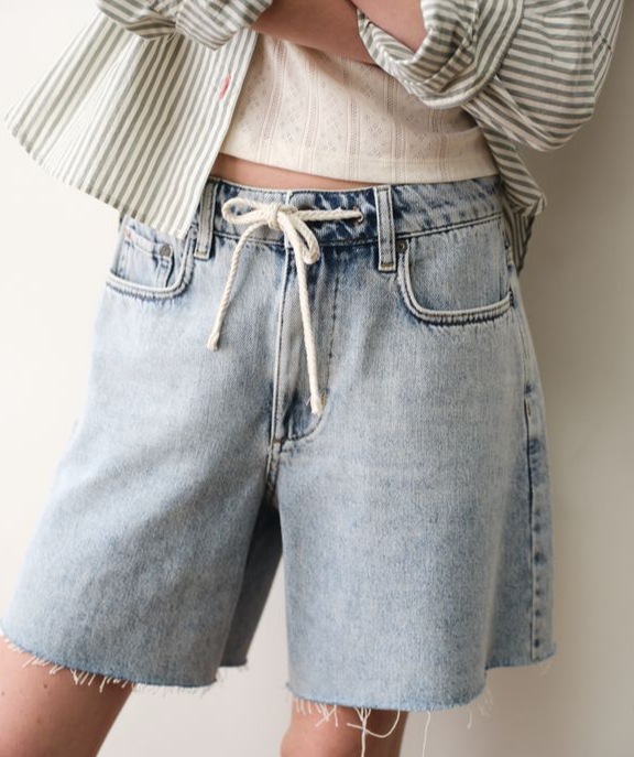 Marine Layer Rosalie Denim Bermuda Short