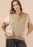 Very J NJ90441 Colorblock Jacket
