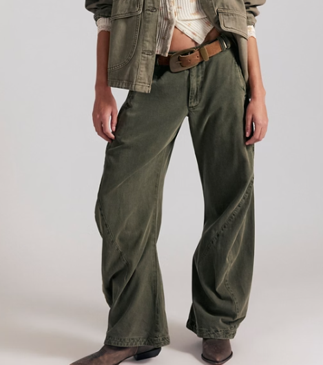 Free People Spotlight Washed Trouser