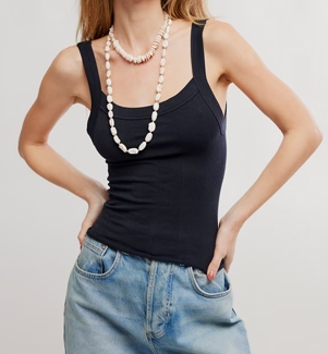 Free People So Soft Seamless Modal Scoop Neck Tank