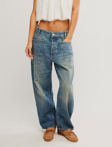 Free People Minimalist Moxie Boyfriend Jean