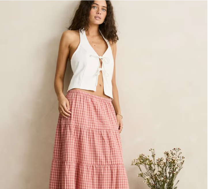Rhythm Lousia Tie Front Halter