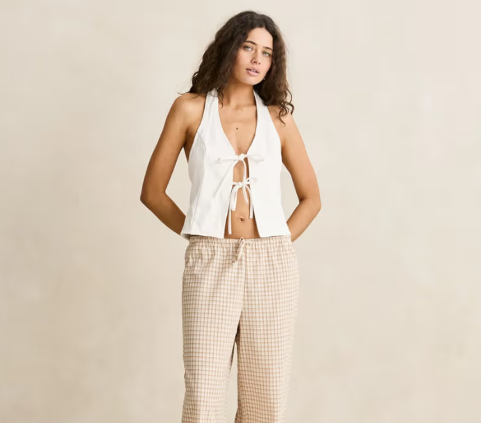 Rhythm Lousia Tie Front Halter