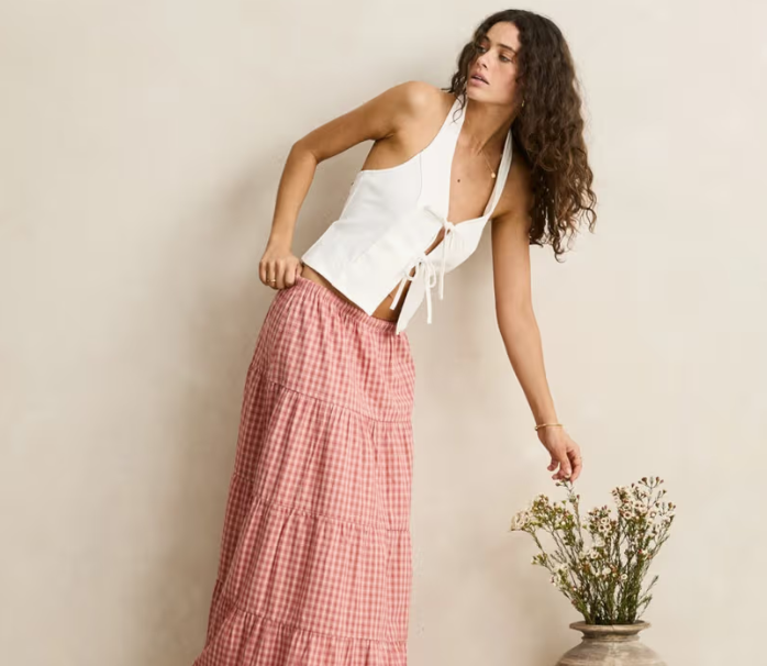 Rhythm Lousia Tie Front Halter