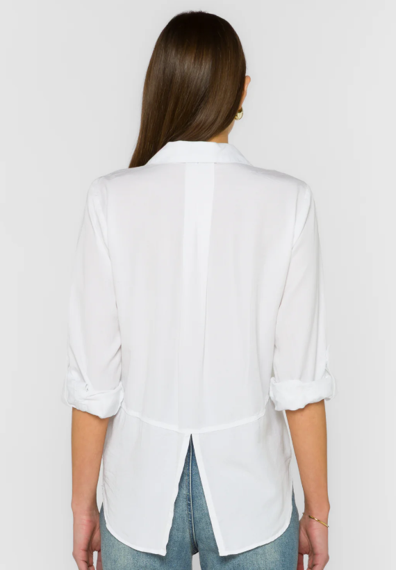 Velvet Heart Riley Shirt-Optic White