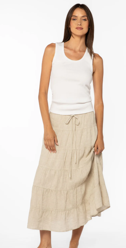 Velvet Heart Claremont Linen Skirt
