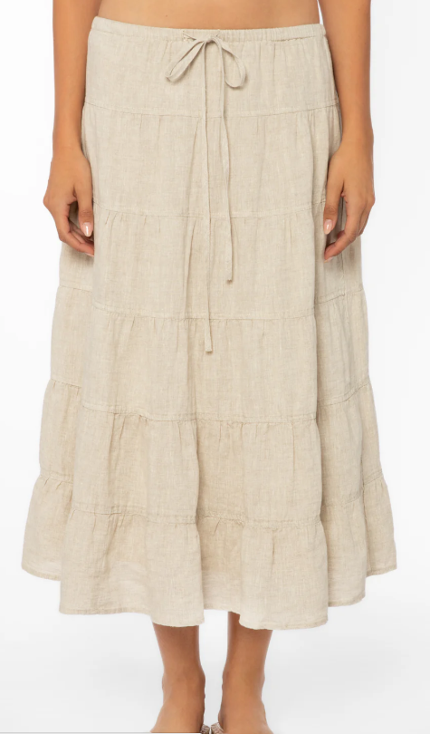 Velvet Heart Claremont Linen Skirt